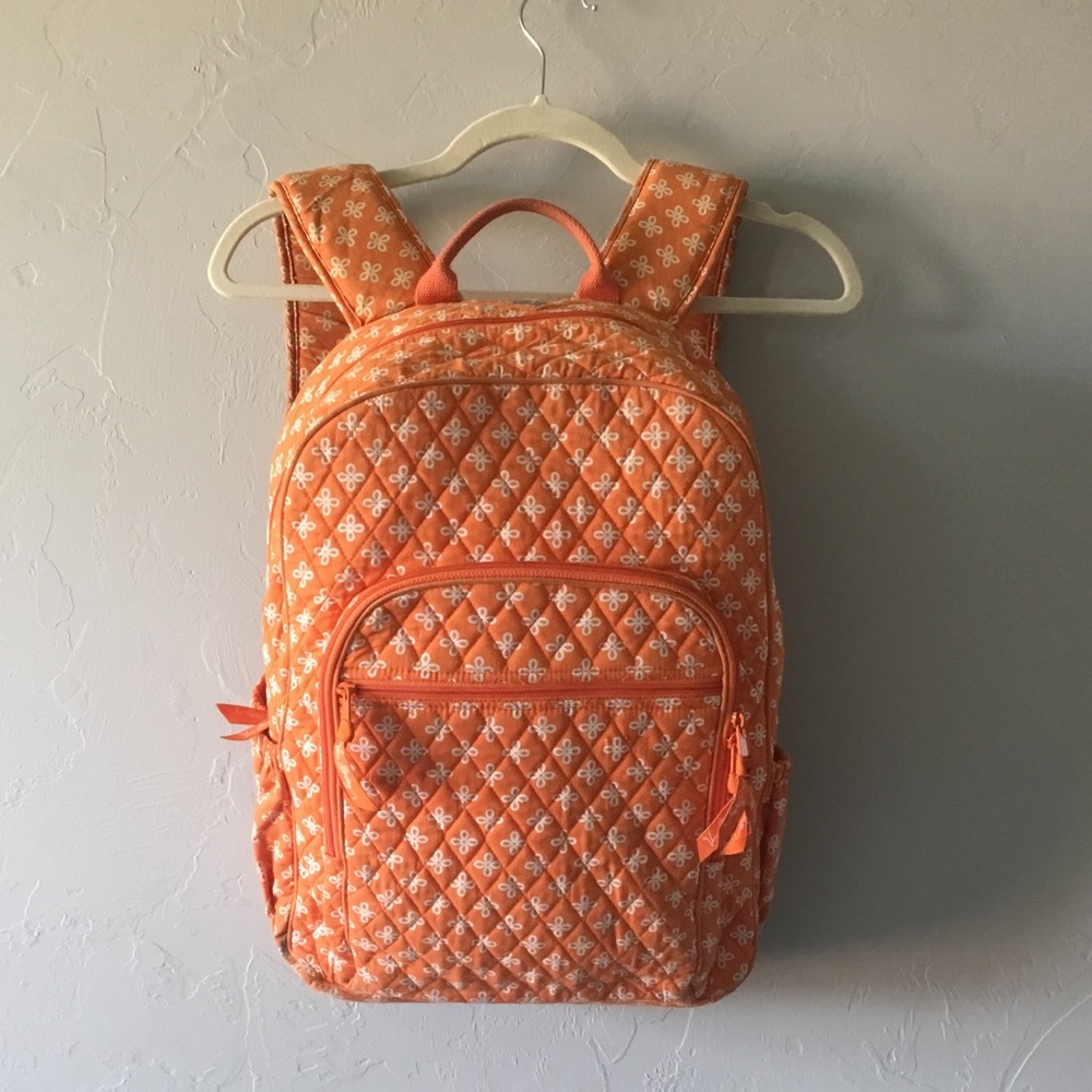 Vera Bradley Orange Backpack